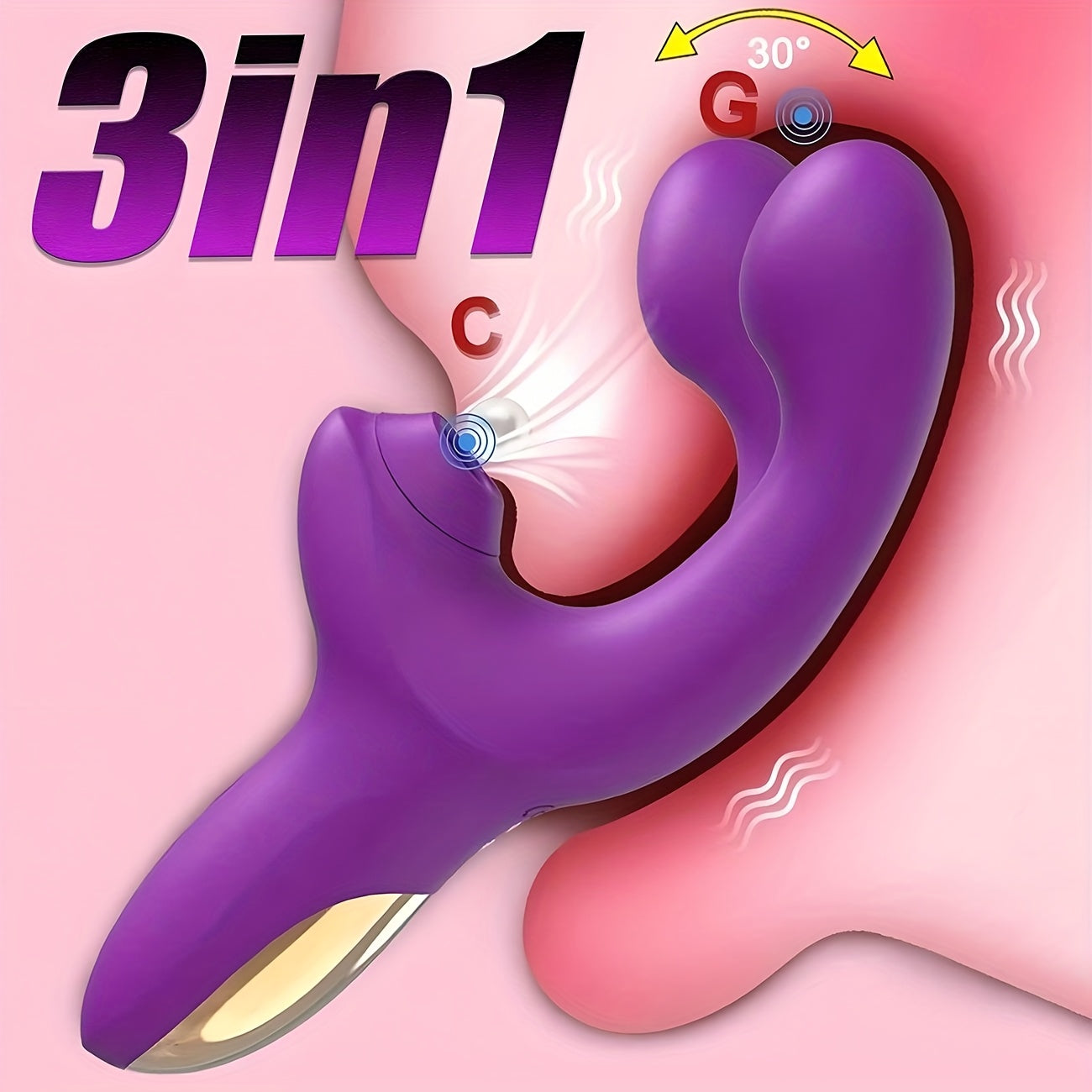 2025-ös új modell, 70% kedvezmény korlátozott ideig! 💥 Vezeték nélküli masszírozó 📱 Globális vezérlés és 20 teljesítményszint 💦 IPX6 vízállóság