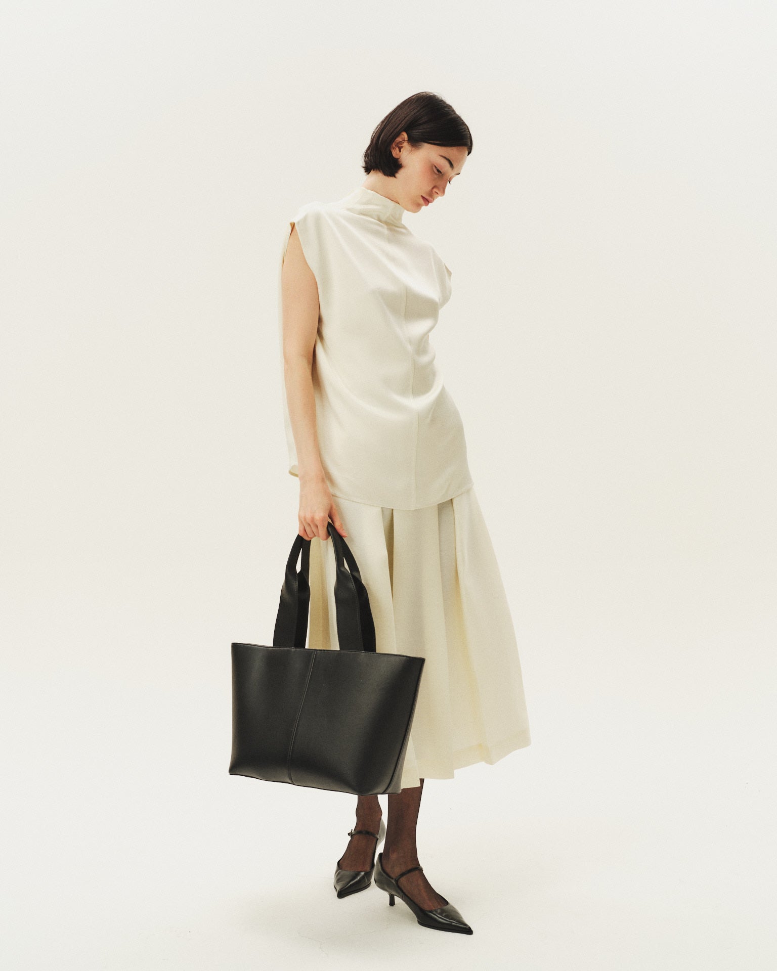 Furla® Klasszikus Fekete Bőr Táska