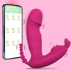 💥 2025 Újdonság, 30% kedvezmény 💦 Hordható távirányítós vezeték nélküli stimulátor 📱 Globális vezérlés, 9 gyors rezgési és oszcillációs mód