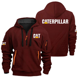Új férfi GORE-TEX kapucnis pulóver a CAT-től – meleg, vízálló, kültéri, praktikus