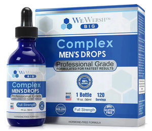 🎁Wewersh® Complex cseppek férfiaknak💥Szuper erős változat💥